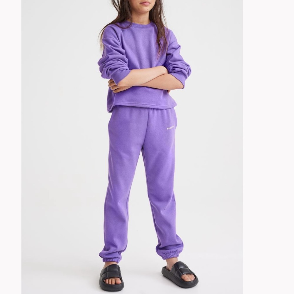 Purple cozy sweatshirt set